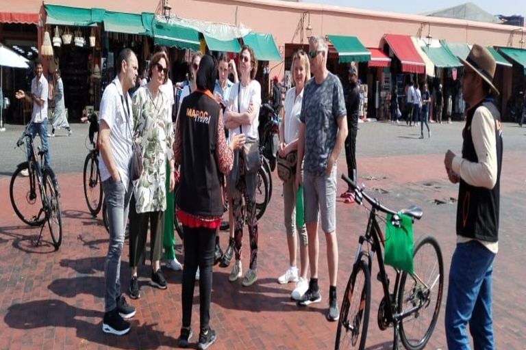 Marrakech: Tour de bicicleta com um guia localPasseio pela Manhã