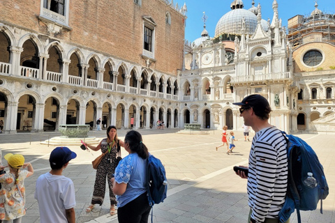 Venise : Visite du palais des Doges et de Saint-Marc avec promenade en gondole