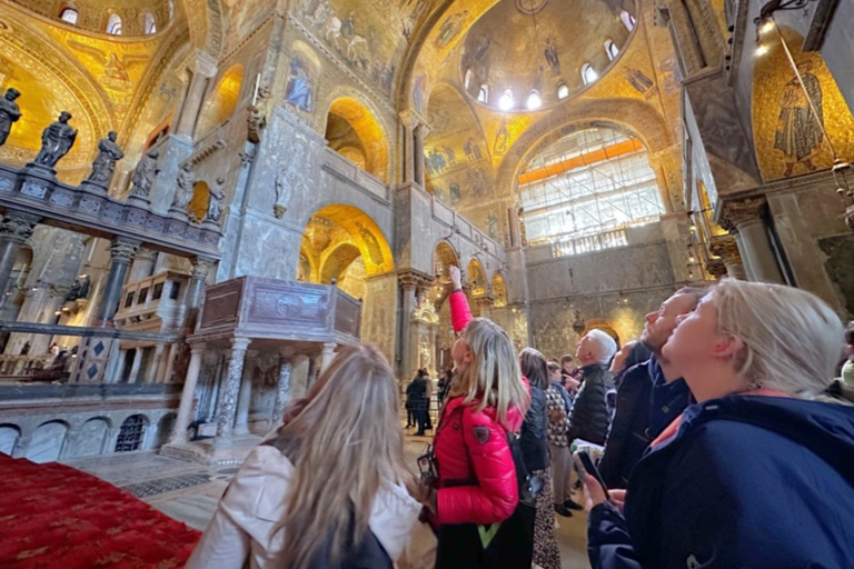 Venise : Visite du palais des Doges et de Saint-Marc avec promenade en gondole