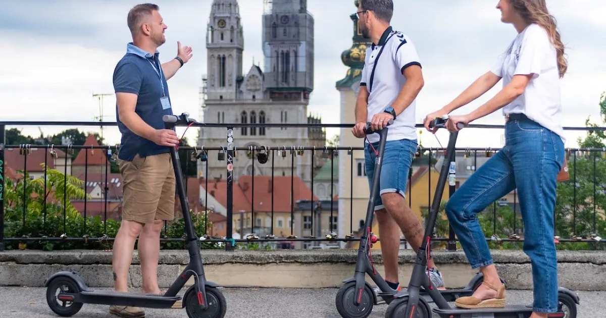 Zagreb City Highlights Tour by Electric Scooter GetYourGuide