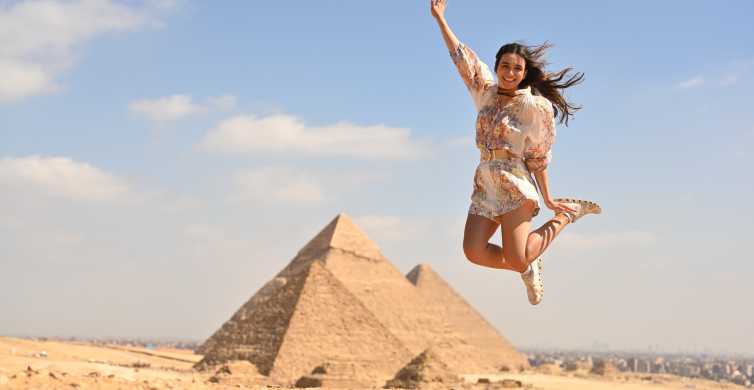 Des del Caire: Tour a les piràmides de Gizeh, Esfinx, Saqqara i Memphis