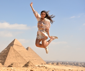 从开罗出发：吉萨金字塔、狮身人面像、萨卡拉和孟菲斯之旅