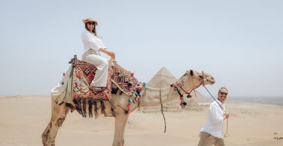 Von Kairo aus: Pyramiden von Gizeh, Sphinx, Saqqara & Memphis Tour