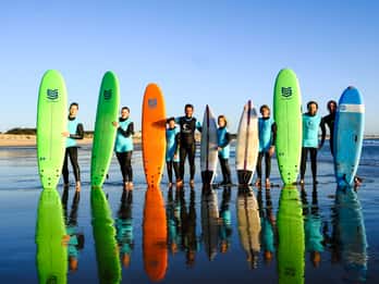 Porto : cours de surf avec transport chez Ocean Origin