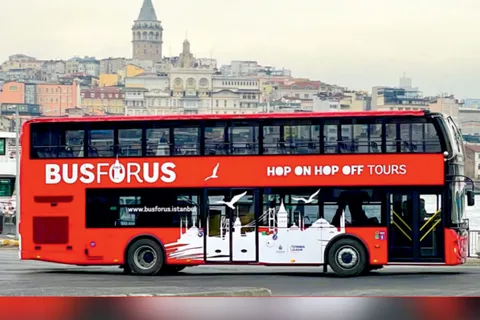 Istanbul: 48-Hour Hop-On Hop-Off Double Decker Bus Ticket