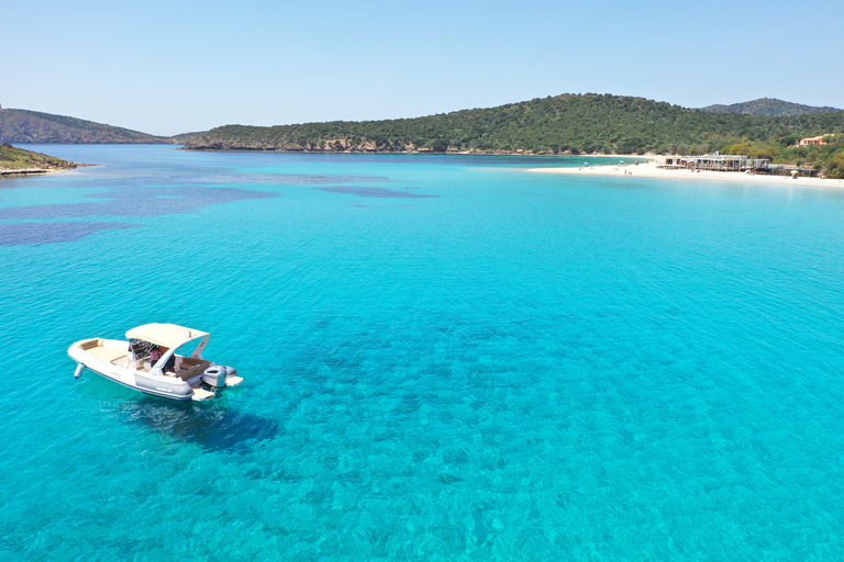 Cagliari: Båttur, 4 stopp, simning, snorkling och 1 spritzCagliari: båttur, 4 stopp, simning, snorkling och 1 spritz