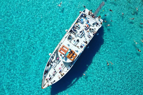 Desde Lefkimmi: Paxos y Antipaxos con visita a la Cueva del MarDesde Lefkimmi: Excursión en barco por Paxos y Antipaxos con cueva marina