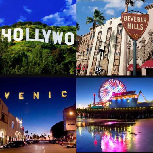 From Anaheim: LA, Hollywood, and Santa Monica Day Tour