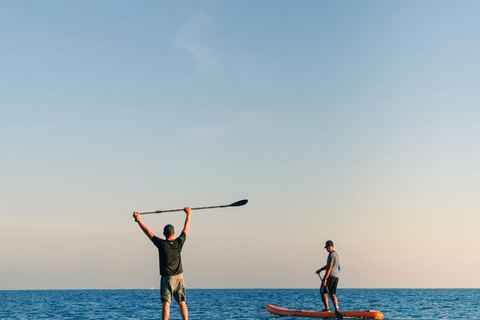 Los Cristianos: 1 timmes uthyrning av paddelsurfingLos Cristianos : Uthyrning av paddelsurfing