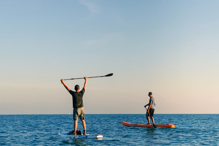 Los Cristianos: 1 timmes uthyrning av paddelsurfingLos Cristianos : Uthyrning av paddelsurfing