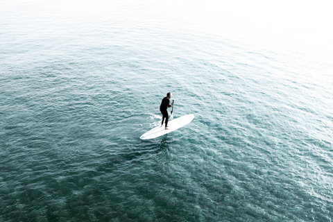 Los Cristianos: verhuur van peddelsurfen