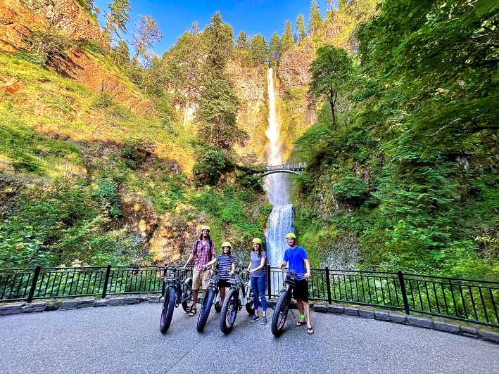 Portland : All the Falls Self-Guided E-Bike Tour (visite guidée en E-Bike)