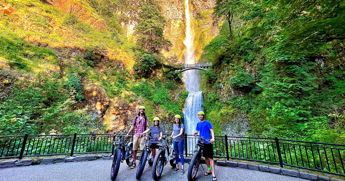 ポートランド：オール ザ フォールズ セルフガイド E バイク ツアー GetYourGuide