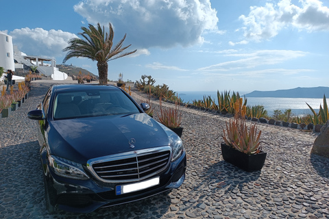 Santorini : Services de chauffeurs privés