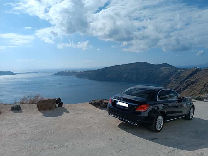 Santorin Location de voiture à la journée avec chauffeur privé GetYourGuide
