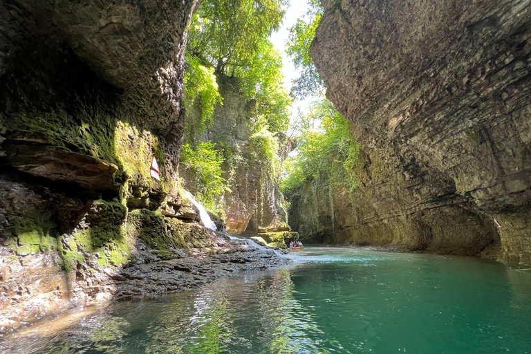 From Kutaisi: Martvili & Okatse Canyons & Cave Guided Tour Martvili, Okatse Canyons & Cave Small Group Tour