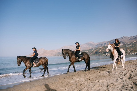 Crete Horse Riding: Plakias Beach Ride Crete Horse Riding: Plakias Beach