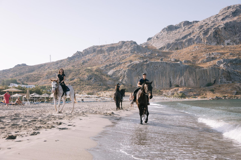 Crete Horse Riding: Plakias Beach Ride Crete Horse Riding: Plakias Beach