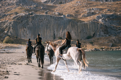 Crete Horse Riding: Plakias Beach Ride Crete Horse Riding: Plakias Beach