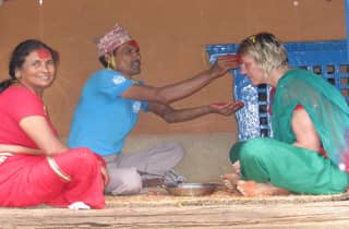 Feiern Sie Dashain in Nepal