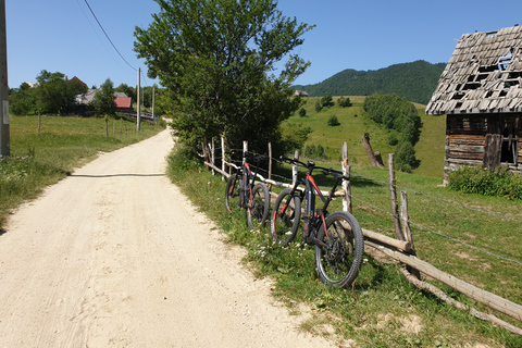 De Brasov : Parc national de Piatra Craiului en Ebike