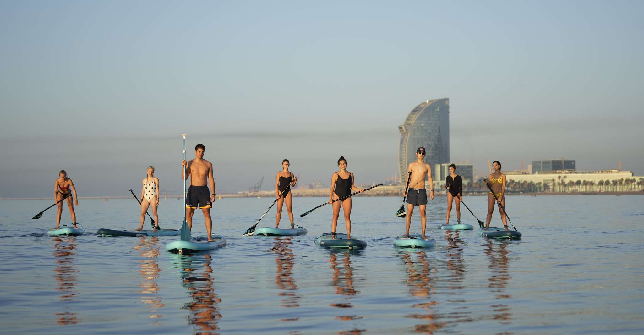 Barcelona: Sunrise Paddleboarding with Instructor and Photos photo 16