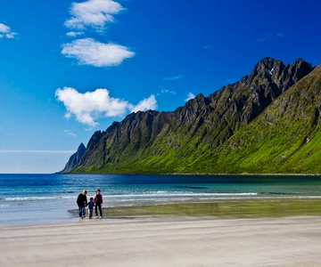 From Tromsø: Self-Guided Fjord Tour to Senja and Local Lunch