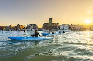 Venedig: 5-Kilometer-Kajakkurs bei Sonnenuntergang