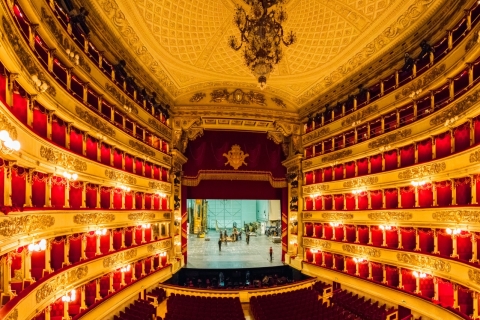 Visite guidée privée du musée du théâtre de la Scala3 heures : Musée du théâtre de la Scala et transport