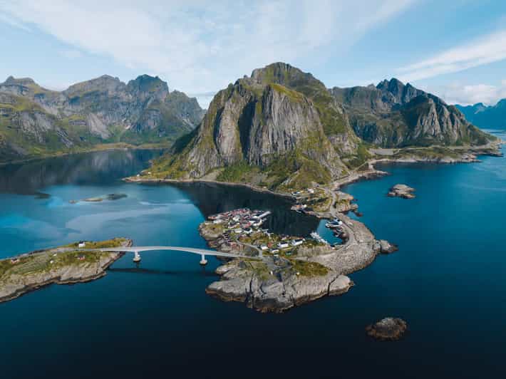 Lofoten Tagesausflug zum Nusfjord und zum Wikingermuseum Lofotr