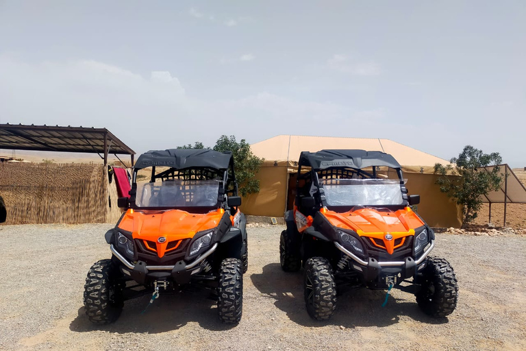 Paseo de medio día en buggy por el desierto de Agafay en Marrakech