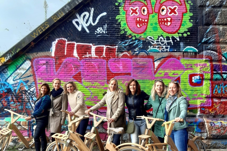 Amberes: Visita de la ciudad en bicicleta de madera Coco-mat con GuíaAmberes: Visita de la ciudad en bicicleta de madera COCO-MAT con Guía