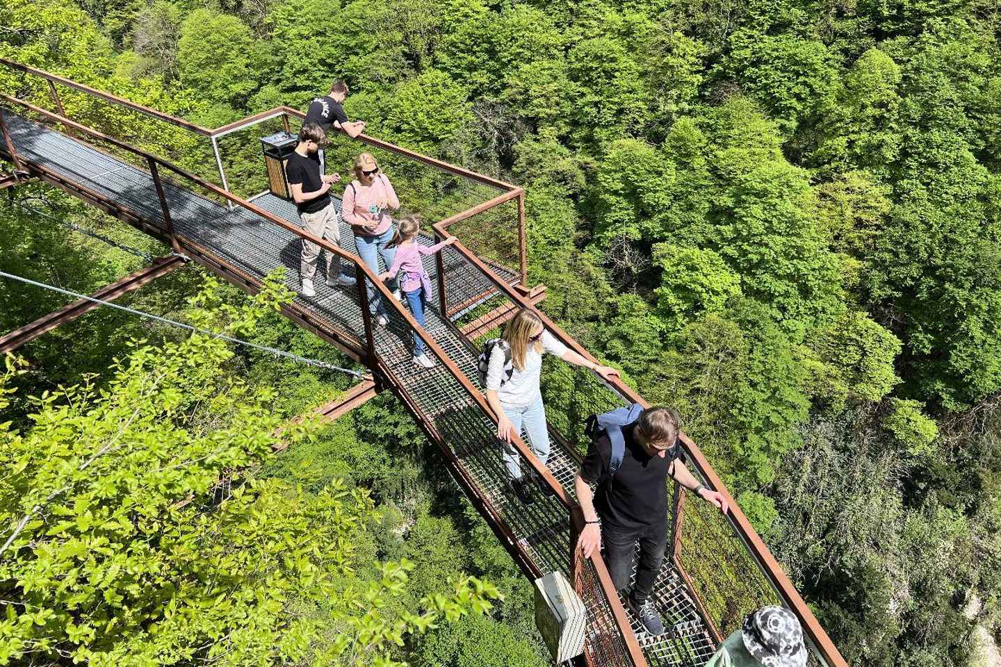 From Kutaisi: Martvili & Okatse Canyons & Cave Guided Tour