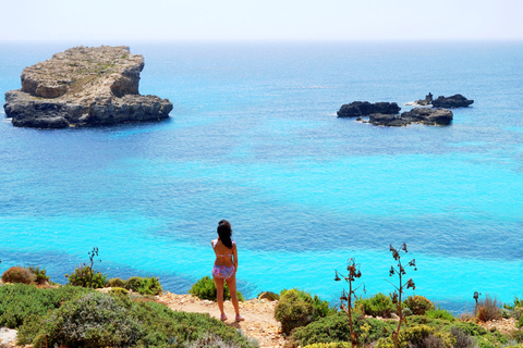 Sliema: Fernandes Gozo en Comino Cruise met lunch en drankjes