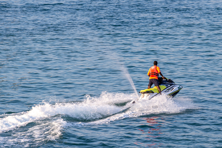 Santorini: noleggio moto d&#039;acqua sulla spiaggia di Perivolos