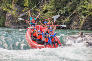 Rafting in Banff (Alberta)