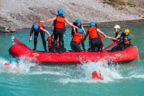 Banff : Rafting en eaux vives sur la rivière KananaskisExcursion matinale de rafting en eaux vives dans la région de Kananaskis