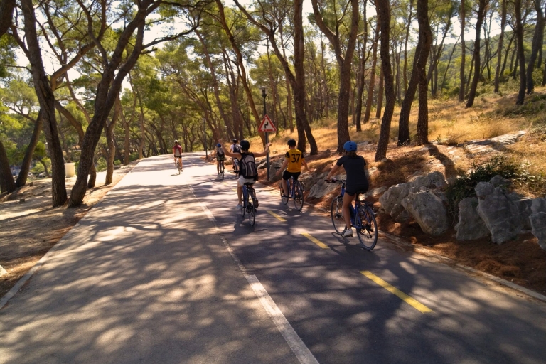 Split: fietstocht oude stad en Marjan Park
