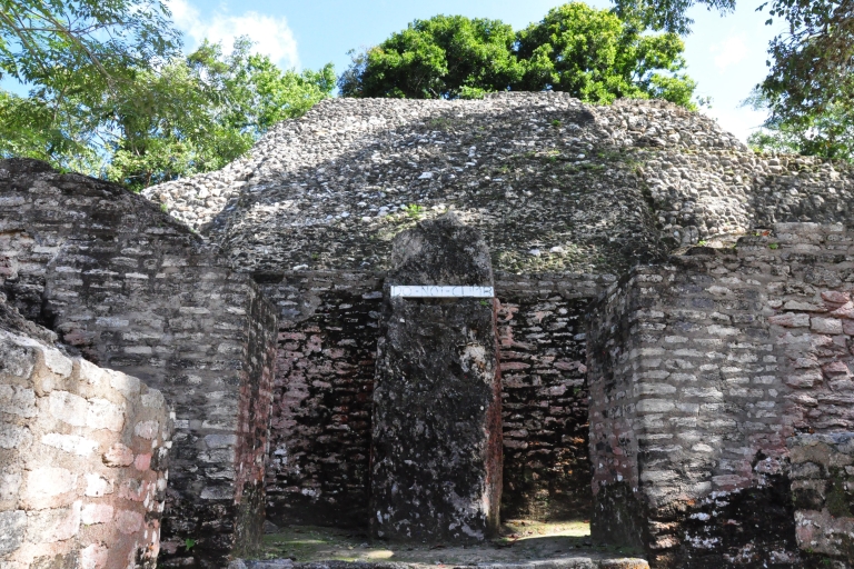 Belize: Mayan Ruins and inland Blue Hole Tour Guided Tour to Xunantunich Ruins and inland Blue Hole Tour