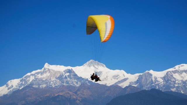 Visit Paragliding Adventure in Pokhara with Photos and Video in Sarangkot