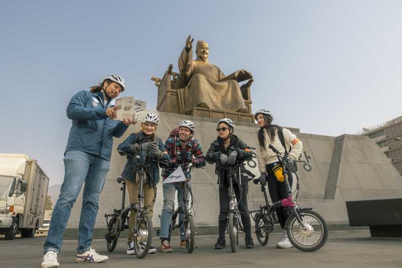 Сеул: утренний тур по городу на велосипеде