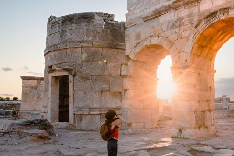 Antalya to Pamukkale: Day Tour W/Optional Hot Air Balloon Antalya Pamukkale Day Trip With Balloon Flight