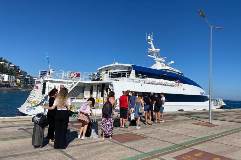 Vanuit Kusadasi: retourveerboot naar Samos met hoteltransfer