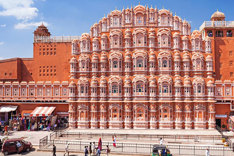 Delhi: Jaipur Visita guiada privada de un díaExcursión con Entradas y Comida