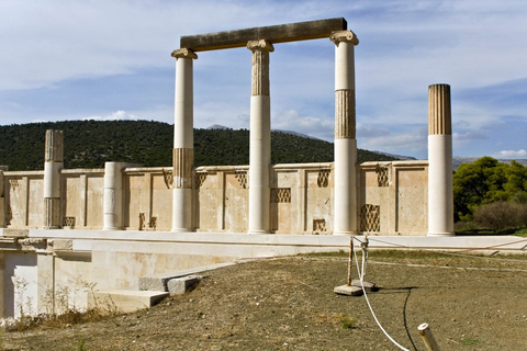 Epidauro: Tempio di Asclepio Biglietto elettronico e Audio TourEpidauro: biglietto elettronico per il Tempio di Esculapio e tour audio