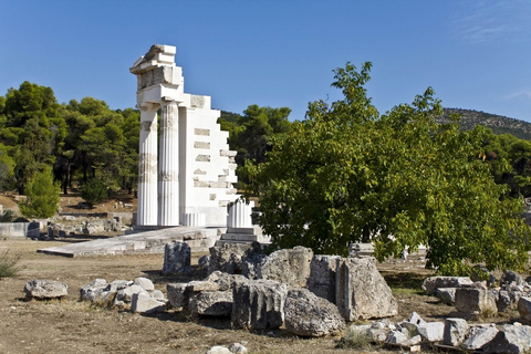 Epidauro: Tempio di Asclepio Biglietto elettronico e Audio TourEpidauro: biglietto elettronico per il Tempio di Esculapio e tour audio