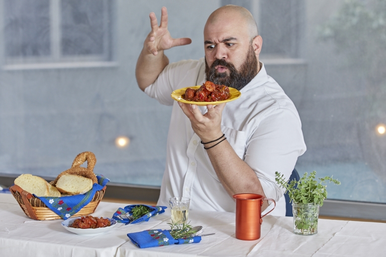 Ateny: 5-daniowy posiłek i historia greckiej gastronomii według aktoraAteny: historia kuchni greckiej i bilet na pięć dań