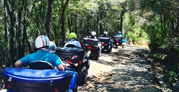 Cagliari: Nuraghe Adventure 3-hour Quad Tour from Domus