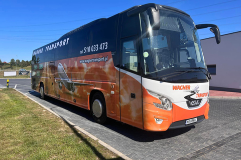 Gdańsk Airport: Bus Transfer to/from OlsztynSingle from Olsztyn to Gdańsk Airport