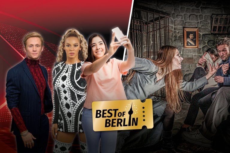 Entrada combinada: mazmorra de Berlín y Madame Tussauds de BerlínEntrada combinada Berlin Dungeon y Madame Tussauds